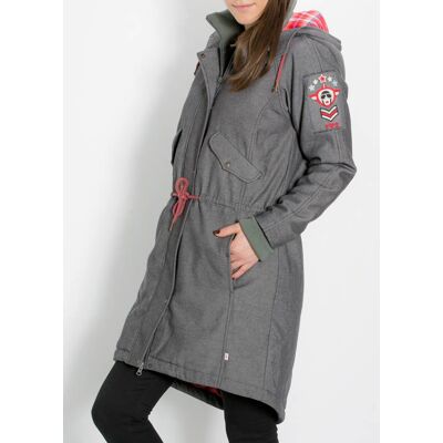blutsgeschwister Wintermantel rock`n`royal air Schwarz XS S M L XL Damen blutsgeschwister Wintermantel rock`n`royal air Schwarz XS S M L XL Damen