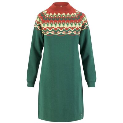 blutsgeschwister Strickkleid Scandi woods Grün XS S M L XL 2XL Damen blutsgeschwister Strickkleid Scandi woods Grün XS S M L XL 2XL Damen