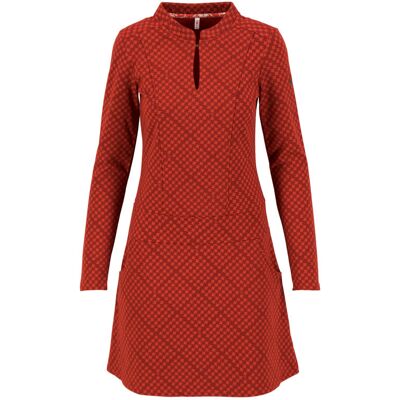 blutsgeschwister Sweatkleid pollys power Rot XS S M L XL 2XL Damen blutsgeschwister Sweatkleid pollys power Rot XS S M L XL 2XL Damen