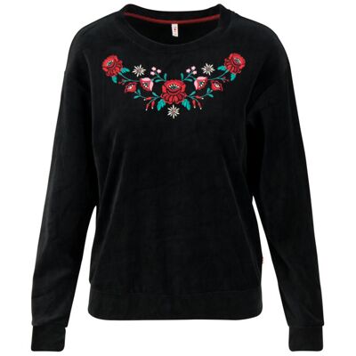blutsgeschwister Pullover samtpfoten Schwarz XS S M L XL 2XL Damen blutsgeschwister Pullover samtpfoten Schwarz XS S M L XL 2XL Damen