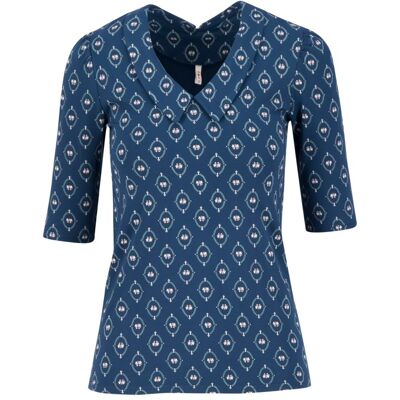 blutsgeschwister Shirt gar so nett Blau XS S M L XL Damen blutsgeschwister Shirt gar so nett Blau XS S M L XL Damen