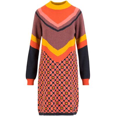 blutsgeschwister Strickkleid Paradise Punch Blau XS S M L XL 2XL Damen blutsgeschwister Strickkleid Paradise Punch Blau XS S M L XL 2XL Damen