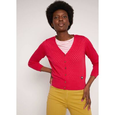 blutsgeschwister Cardigan Sweet Petite Rot XS S M L XL 2XL Damen blutsgeschwister Cardigan Sweet Petite Rot XS S M L XL 2XL Damen
