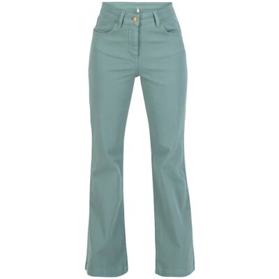blutsgeschwister Schlaghose Yes we Flare Blau 25 26 27 28 29 30 31 32 33 34 35 Damen blutsgeschwister Schlaghose Yes we Flare Blau 25 26 27 28 29 30 31 32 33 34 35 Damen