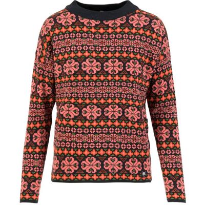 blutsgeschwister Strickpullover Holmenkollen Hüttenzauber Schwarz XS S M L XL 2XL Damen blutsgeschwister Strickpullover Holmenkollen Hüttenzauber Schwarz XS S M L XL 2XL Damen