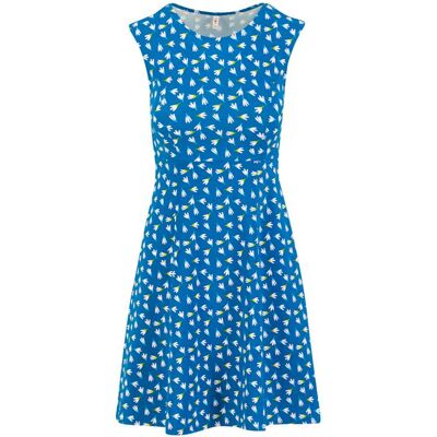 blutsgeschwister Sommerkleid Easy Mrs Sunny Blau XS S M L XL 2XL Damen blutsgeschwister Sommerkleid Easy Mrs Sunny Blau XS S M L XL 2XL Damen