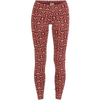 blutsgeschwister Baumwoll-Leggings Lovely Legs Rot XS S M L XL 2XL Damen blutsgeschwister Baumwoll-Leggings Lovely Legs Rot XS S M L XL 2XL Damen
