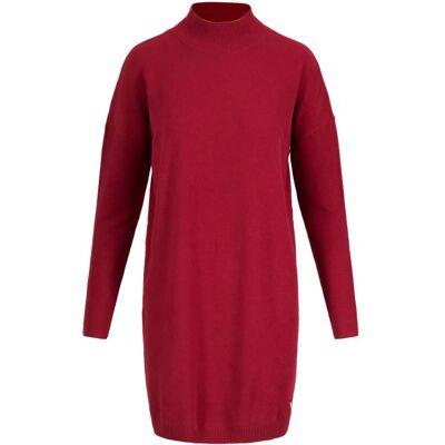blutsgeschwister Strickkleid Straight and Easy Braided Rot XS S M L XL 2XL Damen blutsgeschwister Strickkleid Straight and Easy Braided Rot XS S M L XL 2XL Damen