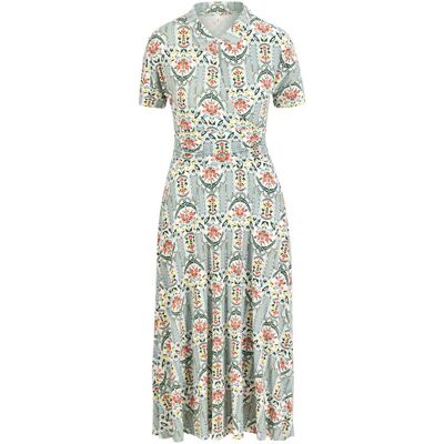 blutsgeschwister Midikleid Now We Are Talking Light Weiß XS S M L XL Damen blutsgeschwister Midikleid Now We Are Talking Light Weiß XS S M L XL Damen