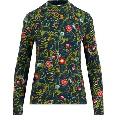 blutsgeschwister Longsleeve Happy Heart Turtle Blau XS S M L XL 2XL Damen blutsgeschwister Longsleeve Happy Heart Turtle Blau XS S M L XL 2XL Damen