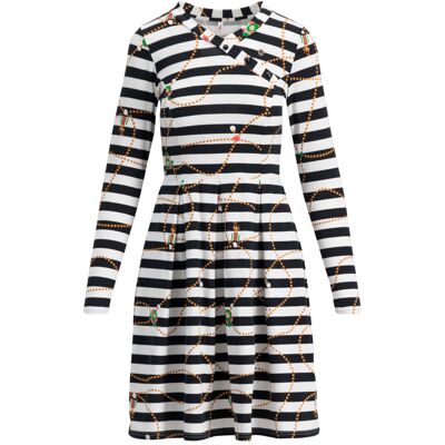blutsgeschwister Jerseykleid crown princess Schwarz XS S M L XL Damen blutsgeschwister Jerseykleid crown princess Schwarz XS S M L XL Damen
