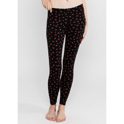 blutsgeschwister Baumwoll-Leggings Lovely Legs Schwarz XS S M L XL 2XL Damen blutsgeschwister Baumwoll-Leggings Lovely Legs Schwarz XS S M L XL 2XL Damen