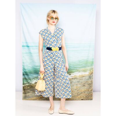 blutsgeschwister Jumpsuit Hello Fritjes Culotte Beige XS S M L XL 2XL Damen blutsgeschwister Jumpsuit Hello Fritjes Culotte Beige XS S M L XL 2XL Damen