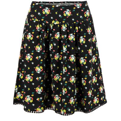 blutsgeschwister Minirock he loves me Schwarz XS S M L XL 2XL Damen blutsgeschwister Minirock he loves me Schwarz XS S M L XL 2XL Damen