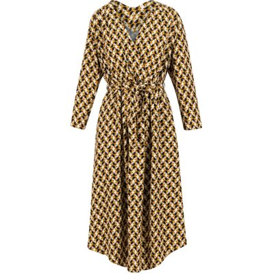 blutsgeschwister Festliches Kleid charleston heart Gelb XS S M L XL Damen blutsgeschwister Festliches Kleid charleston heart Gelb XS S M L XL Damen