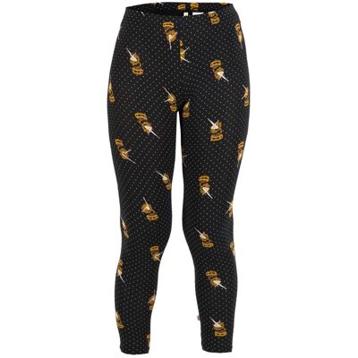 blutsgeschwister Baumwoll-Leggings leichte laune Schwarz XS S M L XL 2XL Damen blutsgeschwister Baumwoll-Leggings leichte laune Schwarz XS S M L XL 2XL Damen