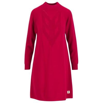blutsgeschwister Strickkleid Braided and Easy Rot XS S M L XL 2XL Damen blutsgeschwister Strickkleid Braided and Easy Rot XS S M L XL 2XL Damen