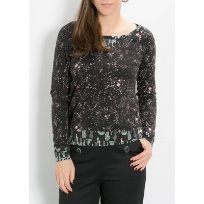 blutsgeschwister Pullover mondfrau Schwarz XS S M L XL 2XL Damen blutsgeschwister Pullover mondfrau Schwarz XS S M L XL 2XL Damen