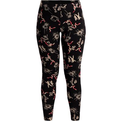 blutsgeschwister Baumwoll-Leggings tanzlaune Schwarz XS S M L XL Damen blutsgeschwister Baumwoll-Leggings tanzlaune Schwarz XS S M L XL Damen