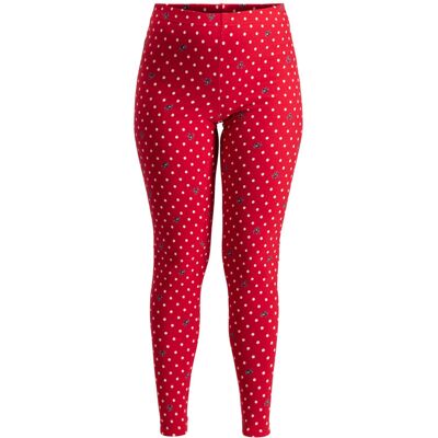blutsgeschwister Sweatleggings walking on flowers Rot XS S M L XL Damen blutsgeschwister Sweatleggings walking on flowers Rot XS S M L XL Damen