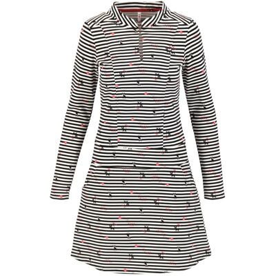 blutsgeschwister Sweatkleid pollys power Schwarz XS S M L XL 2XL Damen blutsgeschwister Sweatkleid pollys power Schwarz XS S M L XL 2XL Damen