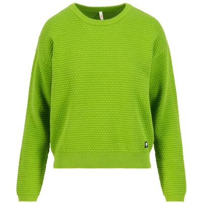 blutsgeschwister Strickpullover Chic Promenade Grün XS S M L XL 2XL Damen blutsgeschwister Strickpullover Chic Promenade Grün XS S M L XL 2XL Damen