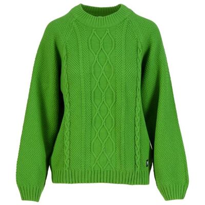 blutsgeschwister Strickpullover Easy Aranella Grün XS S M L XL 2XL Damen blutsgeschwister Strickpullover Easy Aranella Grün XS S M L XL 2XL Damen