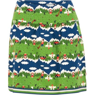 blutsgeschwister Minirock Molto Bene Grün XS S M L XL Damen blutsgeschwister Minirock Molto Bene Grün XS S M L XL Damen
