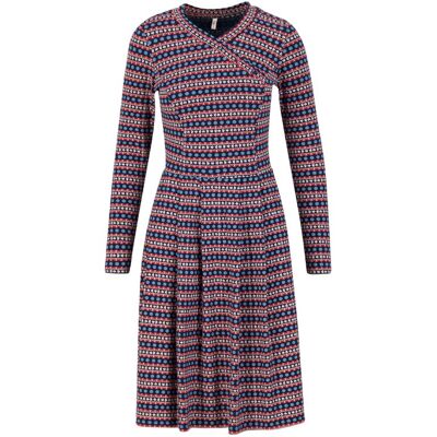 blutsgeschwister Herbstkleid crown princess Blau XS S M L XL 2XL Damen blutsgeschwister Herbstkleid crown princess Blau XS S M L XL 2XL Damen