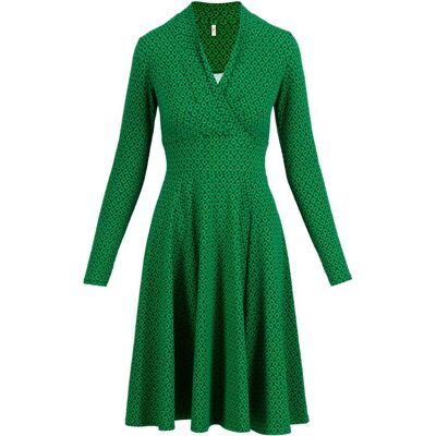 blutsgeschwister Herbstkleid Shalala Tralala Shawlax Grün XS S M L XL 2XL Damen blutsgeschwister Herbstkleid Shalala Tralala Shawlax Grün XS S M L XL 2XL Damen