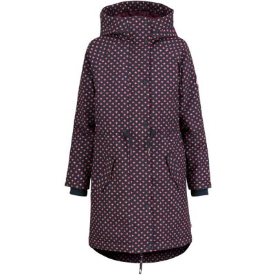 blutsgeschwister Winterjacke Winter Wonder Woods Blau XS S M L XL 2XL Damen blutsgeschwister Winterjacke Winter Wonder Woods Blau XS S M L XL 2XL Damen