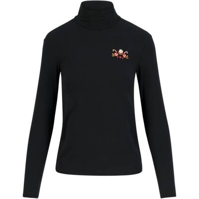 blutsgeschwister Longsleeve lonely lips turtle Schwarz XS S M L XL 2XL Damen blutsgeschwister Longsleeve lonely lips turtle Schwarz XS S M L XL 2XL Damen