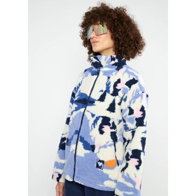 blutsgeschwister Fleecejacke Arctic Leisure Blau XS S M L XL 2XL Damen blutsgeschwister Fleecejacke Arctic Leisure Blau XS S M L XL 2XL Damen