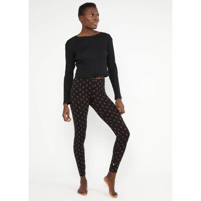 blutsgeschwister Baumwoll-Leggings Lovely Legs Schwarz XS S M L XL 2XL Damen blutsgeschwister Baumwoll-Leggings Lovely Legs Schwarz XS S M L XL 2XL Damen