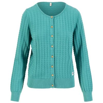 blutsgeschwister Cardigan Save the Brave Blau XS S M L XL 2XL Damen blutsgeschwister Cardigan Save the Brave Blau XS S M L XL 2XL Damen