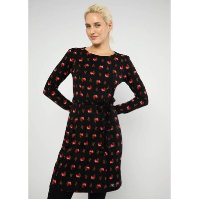blutsgeschwister Sweatkleid Très Charmeuse Schwarz XS S M L XL 2XL Damen blutsgeschwister Sweatkleid Très Charmeuse Schwarz XS S M L XL 2XL Damen