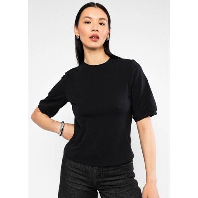 blutsgeschwister T-Shirt Gracious Gretchen Schwarz XS S M L XL 2XL Damen blutsgeschwister T-Shirt Gracious Gretchen Schwarz XS S M L XL 2XL Damen