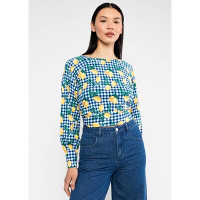 blutsgeschwister Pullover Liberta Love Blau XS S M L XL 2XL Damen blutsgeschwister Pullover Liberta Love Blau XS S M L XL 2XL Damen