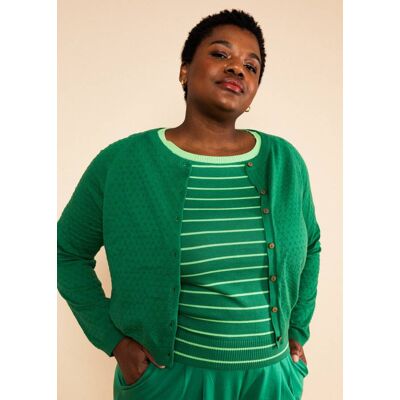 blutsgeschwister Cardigan Sweet Knit Grün XS S M L XL 2XL Damen blutsgeschwister Cardigan Sweet Knit Grün XS S M L XL 2XL Damen