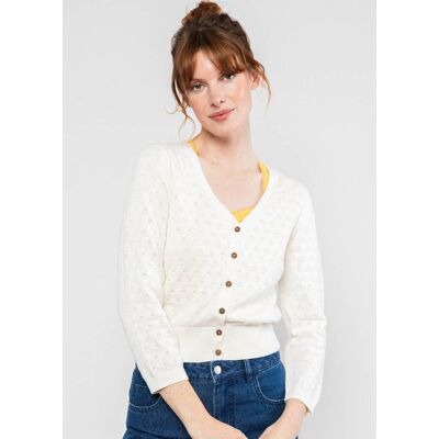 blutsgeschwister Cardigan Sweet Petite Weiß XS S M L XL 2XL Damen blutsgeschwister Cardigan Sweet Petite Weiß XS S M L XL 2XL Damen