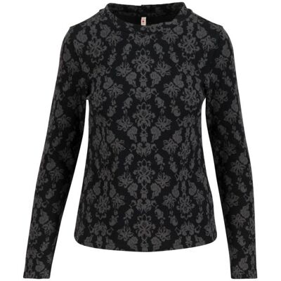 blutsgeschwister Strickoberteil Safe and Warm Turtle Schwarz XS S M L XL 2XL Damen blutsgeschwister Strickoberteil Safe and Warm Turtle Schwarz XS S M L XL 2XL Damen