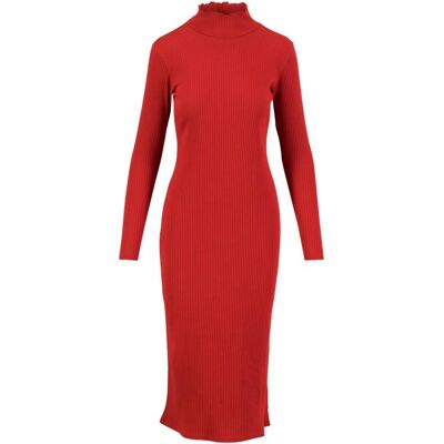 blutsgeschwister Midikleid The Bodyconscious Rot XS S M L XL 2XL Damen blutsgeschwister Midikleid The Bodyconscious Rot XS S M L XL 2XL Damen