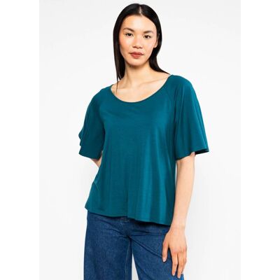 blutsgeschwister Jerseyshirt Fly Little Bird Blau XS S M L XL 2XL Damen blutsgeschwister Jerseyshirt Fly Little Bird Blau XS S M L XL 2XL Damen