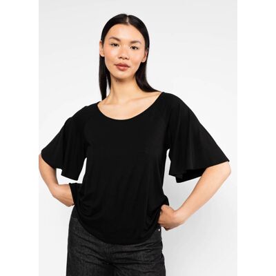 blutsgeschwister Jerseyshirt Fly Little Bird Schwarz XS S M L XL 2XL Damen blutsgeschwister Jerseyshirt Fly Little Bird Schwarz XS S M L XL 2XL Damen