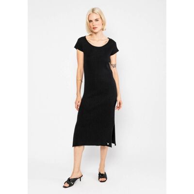 blutsgeschwister Strickkleid Laissez Fairy Schwarz XS S M L XL 2XL Damen blutsgeschwister Strickkleid Laissez Fairy Schwarz XS S M L XL 2XL Damen