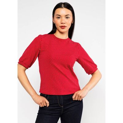 blutsgeschwister T-Shirt Gracious Gretchen Rot XS S M L XL 2XL Damen blutsgeschwister T-Shirt Gracious Gretchen Rot XS S M L XL 2XL Damen