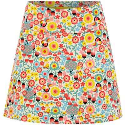 blutsgeschwister Minirock Molto Bene Weiß XS S M L XL 2XL Damen blutsgeschwister Minirock Molto Bene Weiß XS S M L XL 2XL Damen