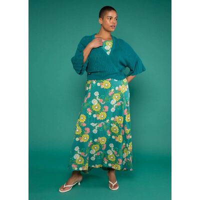 blutsgeschwister Sommer Cardigan Fairy Wrap Grün XS S M L XL 2XL Damen blutsgeschwister Sommer Cardigan Fairy Wrap Grün XS S M L XL 2XL Damen