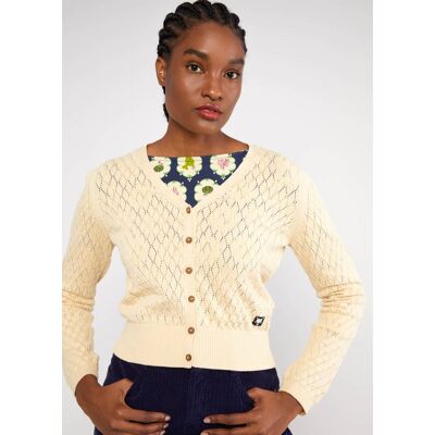 blutsgeschwister Cardigan Save the World Weiß XS S M L XL 2XL Damen blutsgeschwister Cardigan Save the World Weiß XS S M L XL 2XL Damen