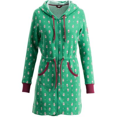 blutsgeschwister Kapuzenjacke cold days warm heart Grün XS S M L XL 2XL Damen blutsgeschwister Kapuzenjacke cold days warm heart Grün XS S M L XL 2XL Damen
